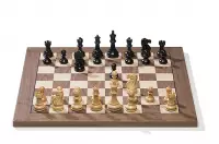 Szachownica elektroniczna DGT USB, orzech/klon + figury Classic