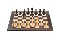 Szachownica elektroniczna DGT USB, wenge/klon + figury Ebony