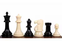 Mały zestaw do szachów plenerowych / ogrodowych (król 20 cm) - figury + szachownica winylowa