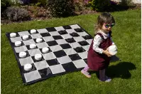 Warcaby (pionki / kamienie) ogrodowe XL (średnica 10 cm)