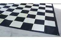 Szachownica nylonowa do szachów plenerowych / ogrodowych (pole 32 cm)