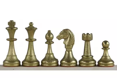 Metalowe figury szachowe Staunton - król 48 mm