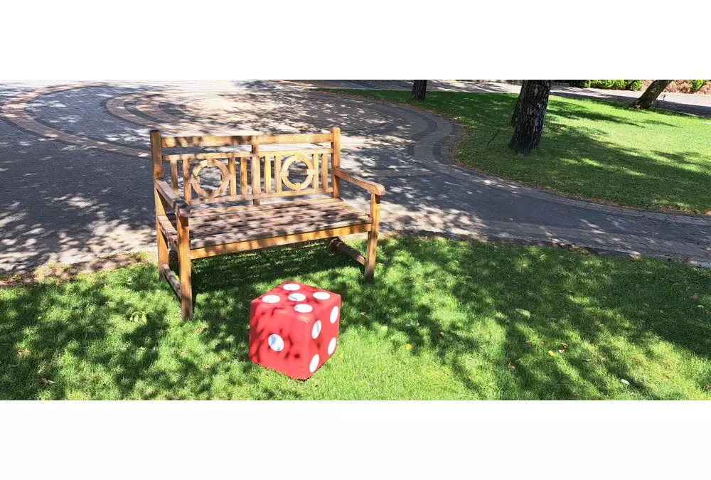 Kostka do gry w chińczyka 30x30 cm