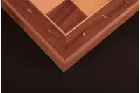 Szachy magnetyczne-orzechowe (33x33cm)