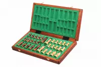 Szachy Turniejowe Timeless (German) Staunton Gold nr 5