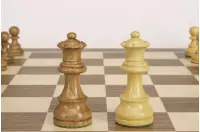 Zestaw szachowy French Walnut | Król 98 mm | Pole 58 mm | Drewniany