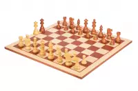 Zestaw szachowy French Light| Król 98 mm | Pole 58 mm | Drewniany