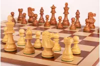 Zestaw szachowy French Light| Król 98 mm | Pole 58 mm | Drewniany
