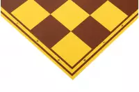 Zestaw szachowy | Figury szachowe German 5+ | Król 98 mm | Szachownica tekturowa