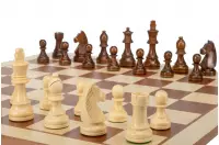 Zestaw szachowy German | Król 98 mm | Pole 58 mm | Drewniany