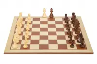 Zestaw szachowy German | Król 98 mm | Pole 58 mm | Drewniany
