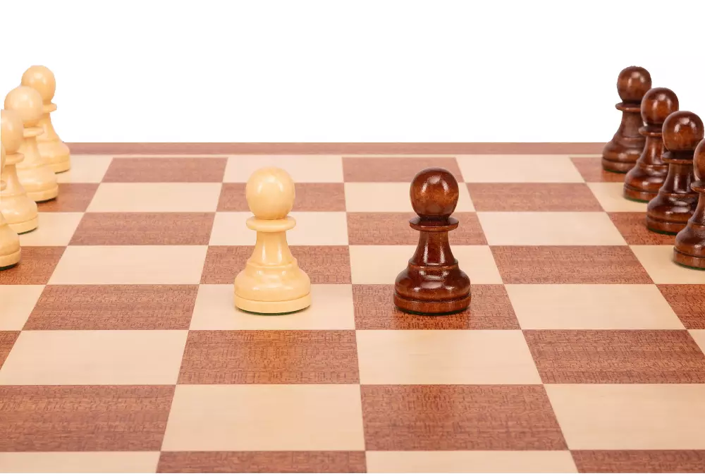 Zestaw szachowy German | Król 98 mm | Pole 58 mm | Drewniany