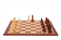 Zestaw szachowy German | Król 98 mm | Pole 58 mm | Drewniany