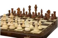 Szachy treningowe drewniane (40x40cm) - pole 40 mm Szachy treningowe drewniane (40x40cm) - pole 40 mm