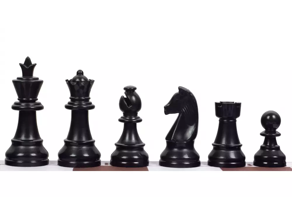 Figury szachowe Staunton, plastikowe (król 85 mm)