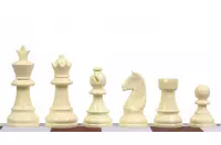 Figury szachowe Staunton 6, plastikowe (król 95 mm)