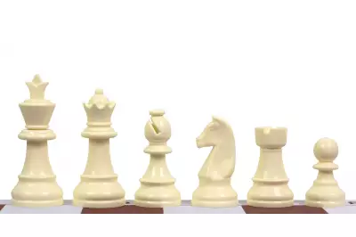 Figury szachowe Staunton 6, plastikowe (król 95 mm)