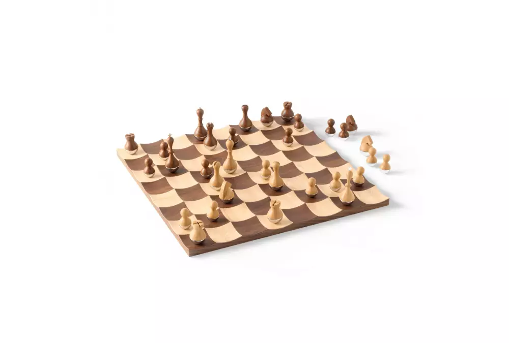 Szachy designerskie Wobble
