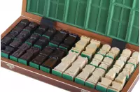 DUŻE SZACHY ORAWA intarsja (48,5 x 48 cm)