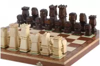 DUŻE SZACHY ORAWA intarsja (48,5 x 48 cm)