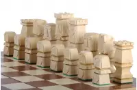 DUŻE SZACHY ORAWA intarsja (48,5 x 48 cm)