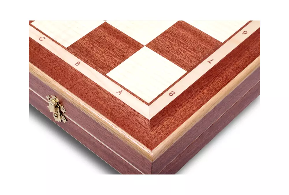 DUŻE SZACHY FANTAZJA (58x58cm) intarsjowane