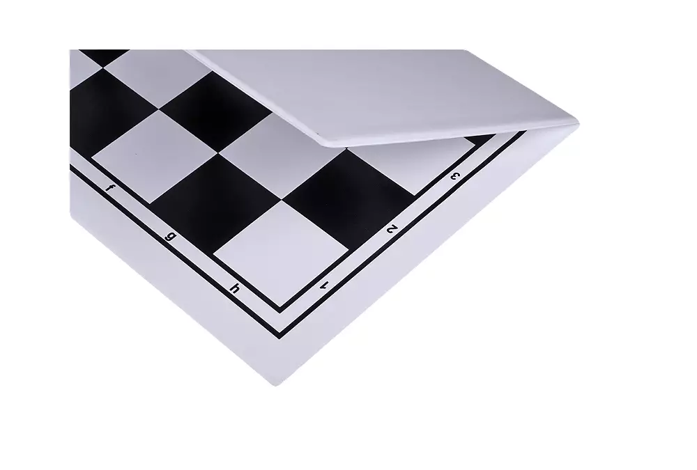 Składana, plastikowa deska szachowa, czarno - biała