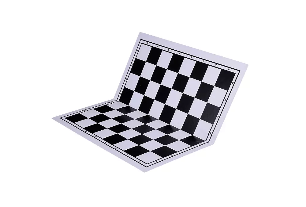 Składana, plastikowa deska szachowa, czarno - biała