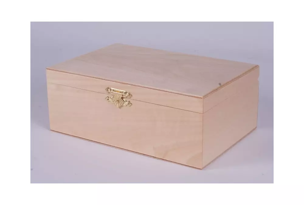 Drewniany kuferek do przechowywania figur Staunton nr 5 (wysokość króla 90 mm)