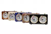 Zegar plastikowy CLASSIC mały, bursztyn