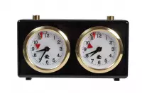 Zegar plastikowy CLASSIC mały, czarny