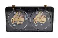 Zegar plastikowy CLASSIC mały, czarny