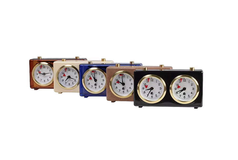 Zegar plastikowy CLASSIC mały, kremowy