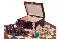 STAUNTON NR 4 w kuferku drewnianym