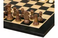 Zestaw szachowy turniejowy Nr 4 - szachownica 40 mm + figury Sunrise Staunton 78 mm