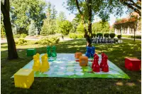 Pionki do chińczyka plenerowego / ogrodowego (wysokość pionka 62 cm)