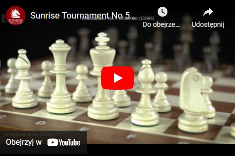 Szachy Turniejowe FIDE Profesjonalne Szachy Drewniane