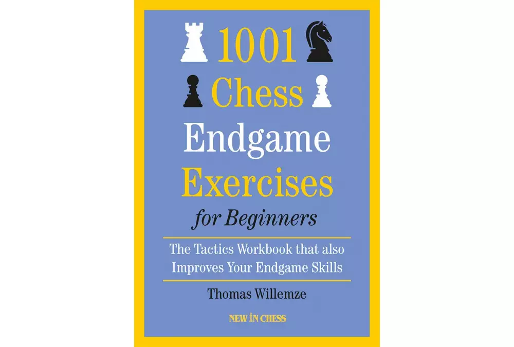1001 Chess Endgames Excercises for Beginners by Thomas Willemze (miękka okładka)