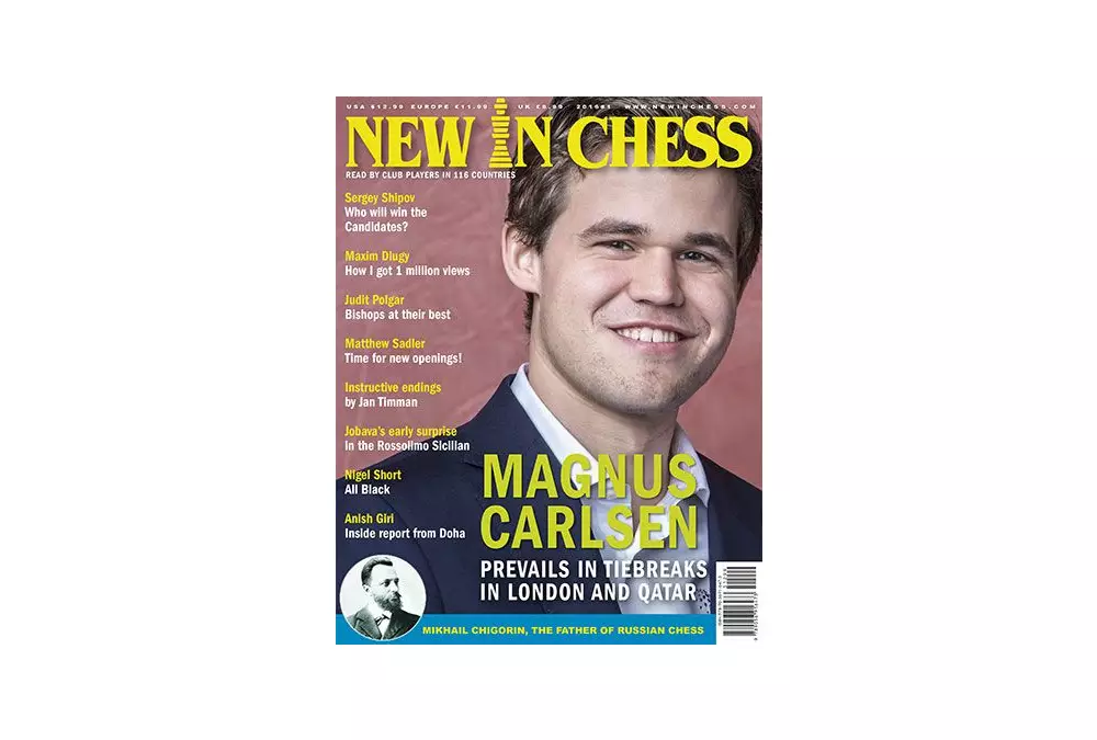 New In Chess 2016/1: The Club Player's Magazine