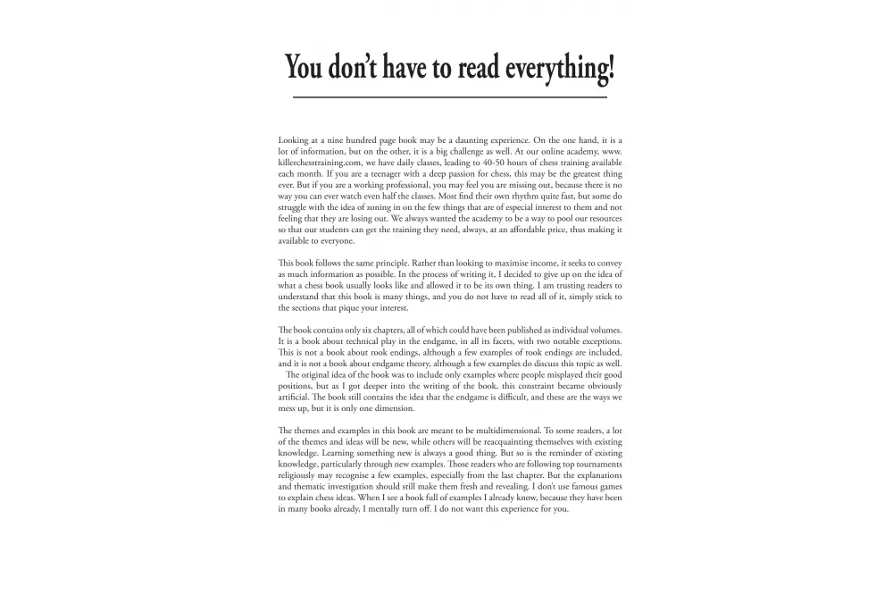 A Matter of Endgame Technique by Jacob Aagaard (twarda okładka)