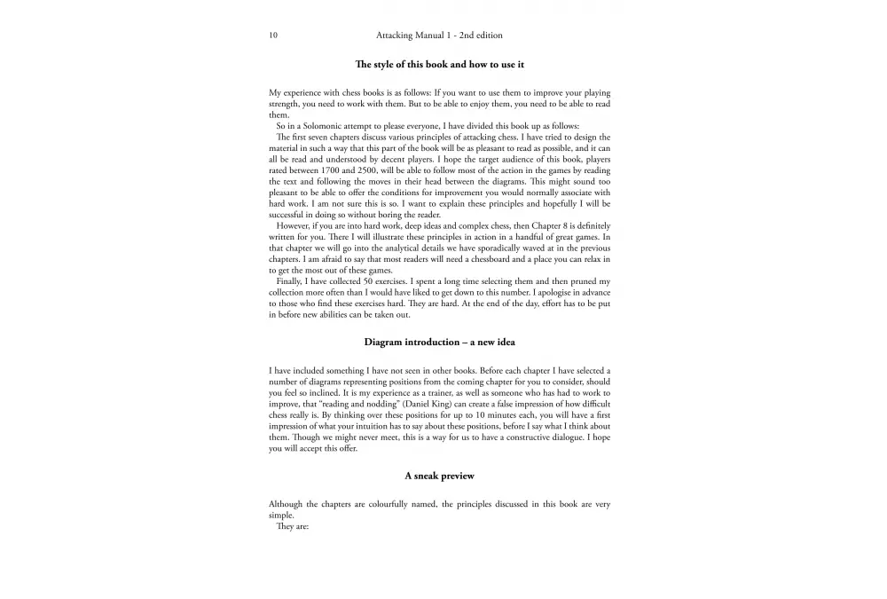 The Attacking Manual 1 2nd edition - by Jacob Aagaard (twarda okładka)