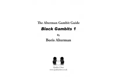 The Alterman Gambit Guide - Black Gambits 1 by Boris Alterman (miękka okładka)
