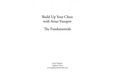 Build up your Chess 1 - Artur Yusupov (miękka okładka)