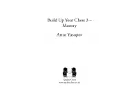 BUILD UP YOUR CHESS WITH ARTUR YUSUPOV-VOL.3 2022 - (twarda okładka)
