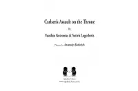 Carlsen's Assault on the Throne by Vassilios Kotronias & Sotiris Logothetis (twarda okładka)