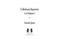 Coffeehouse Repertoire 1.e4 Volume 1 by Gawain Jones (miękka okładka)