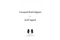 Conceptual Rook Endgames by Jacob Aagaard (twarda okładka)