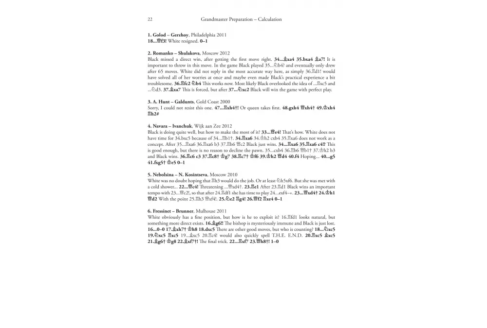 Grandmaster Preparation - Calculation (2nd edition) by Jacob Aagaard (miękka okładka)