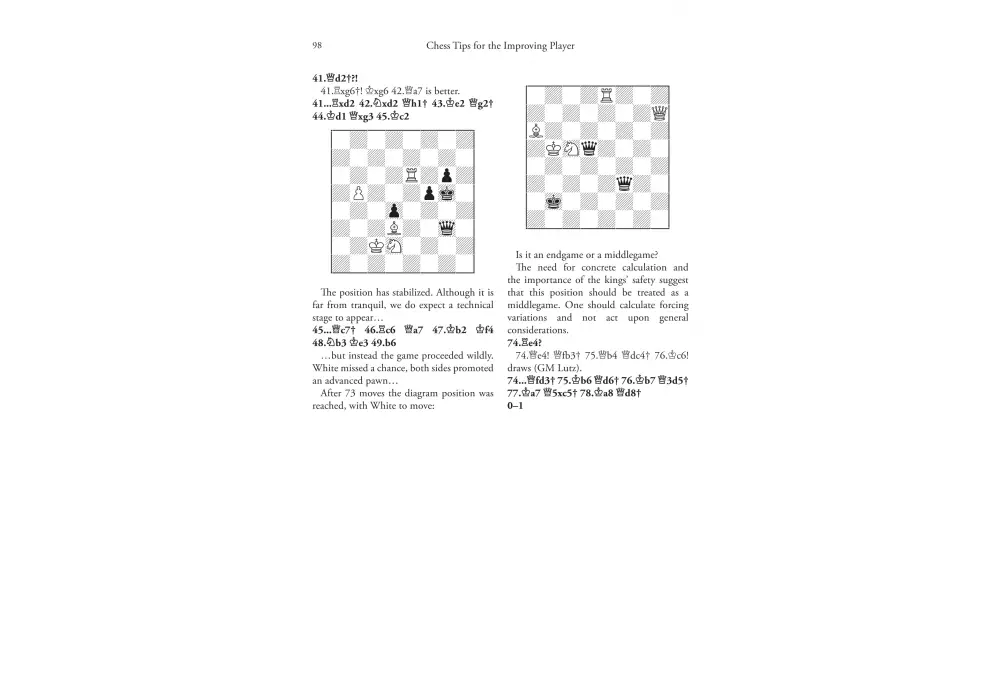 Chess Tips for the Improving Player by Amatzia Avni (miękka okładka)