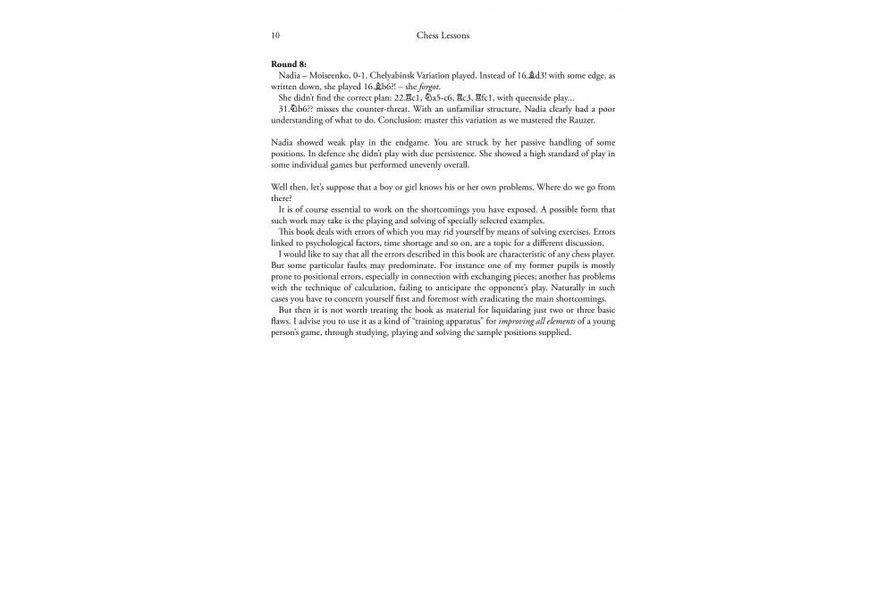 Chess Lessons by Vladimir Popov (twarda okładka)